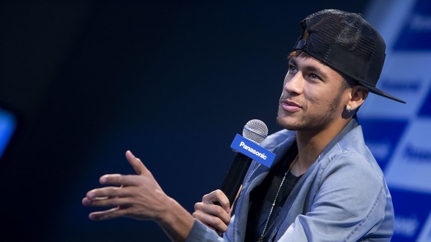 El atacante de la selección brasileña Neymar. EFE