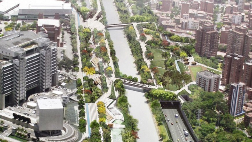 parques del rio medellin app