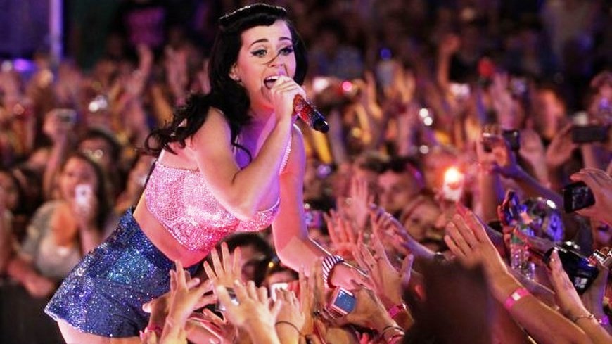 La cantante Katy Perry.