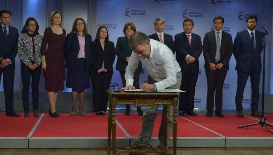 Fotografía tomada de Presidencia.