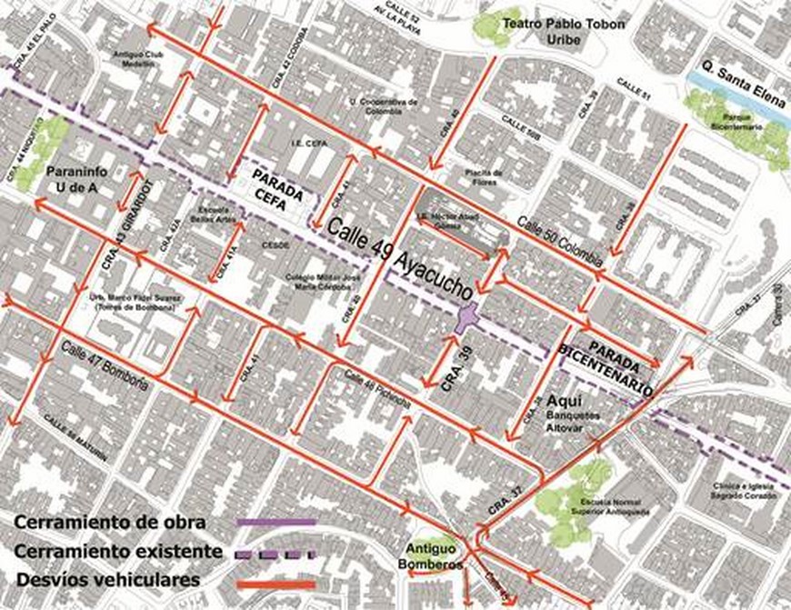 cierre total obras tranvia