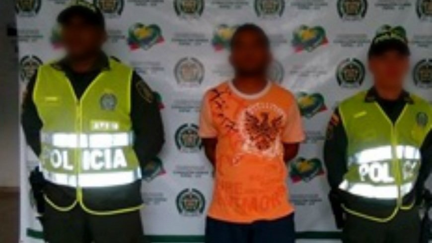 Capturado en Zaragoza alias "La Viuda" perteneciente al Clan Úsuga 2 Foto: Policía Antioquia.