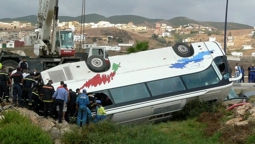 Accidente de bus, transito