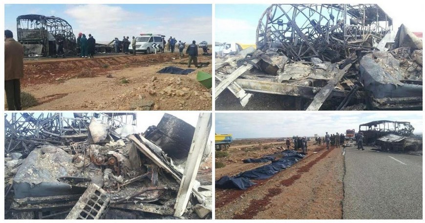ASCIENDE A 33 LA CIFRA DE MUERTOS EN ACCIDENTE DE TRÁFICO AL SUR DE MARRUECOS