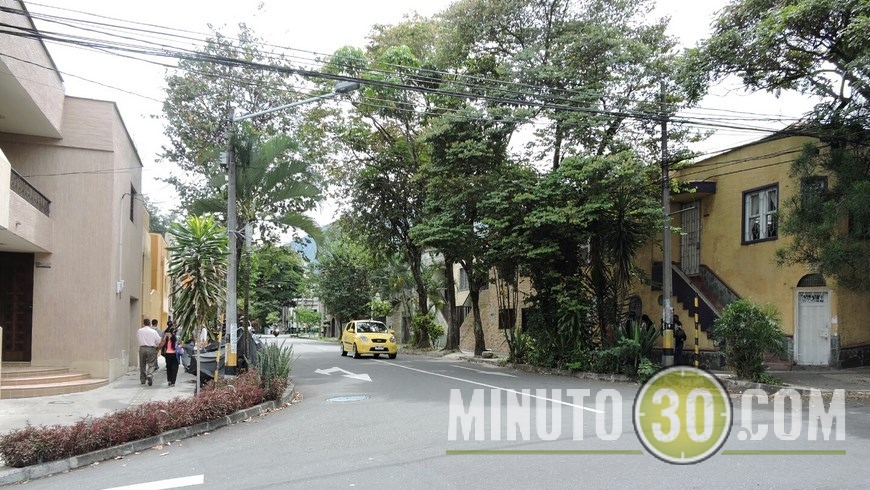 Lugar donde ocurrió el asalto.