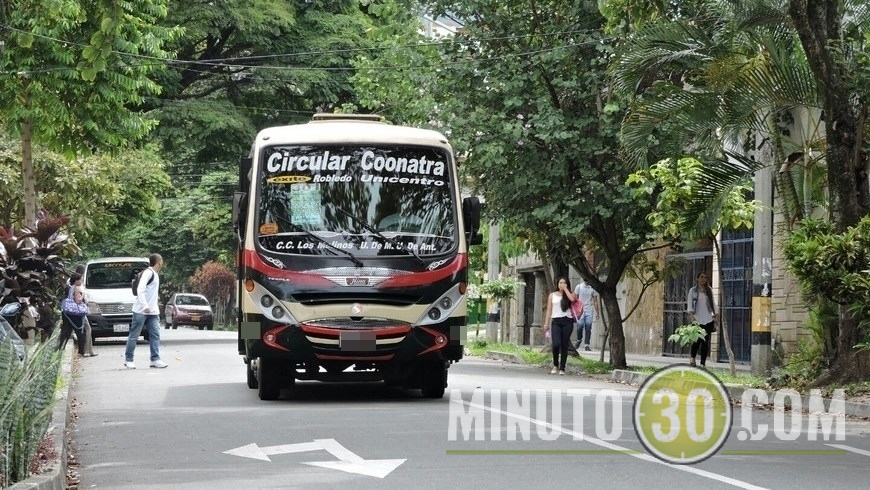 Lugar donde ocurrió el asalto.
