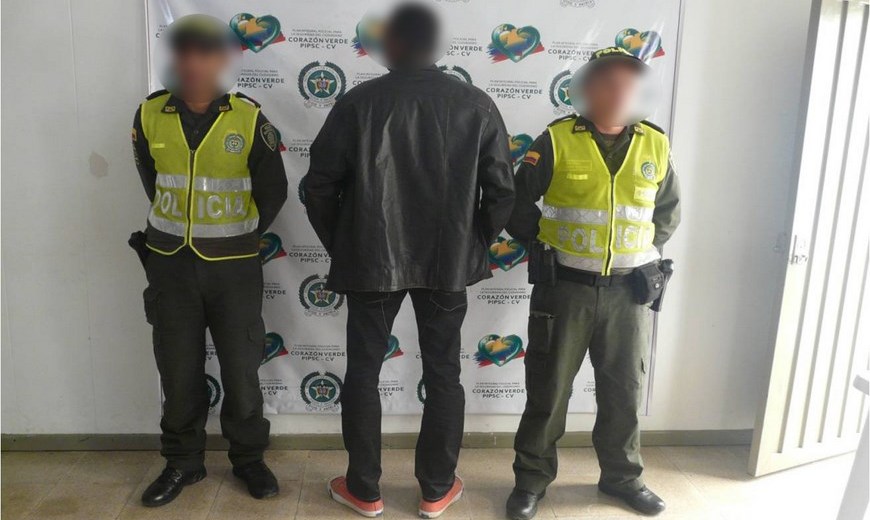 En Pueblorrico capturaron a un hombre que era requerido por una Fiscalía de Buenaventura 2 Foto: Policía Antioquia.