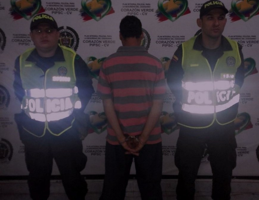 Por un crimen ocurrido en Remedios fue capturado un hombre en Tarazá 2 Foto: Policía Antioquia.