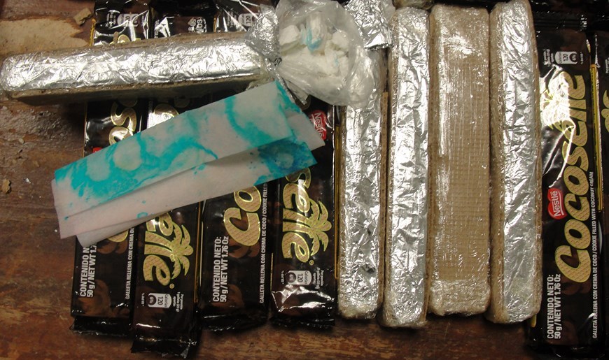 En el aeropuerto de Rionegro capturaron a un pereirano que pretendía llevar cocaína a España 2 Foto: Policía Antioquia.