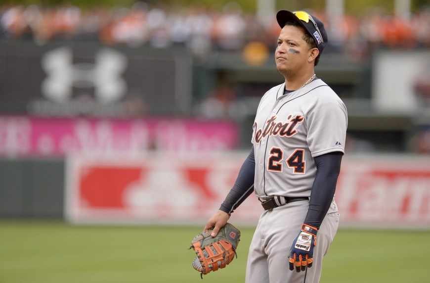 Cabrera pega dos jonrones; Cruz y Ramírez lideran las mayores; ganó Hernández 1 Imagen del besibolista Miguel Cabrera. EFE/Archivo