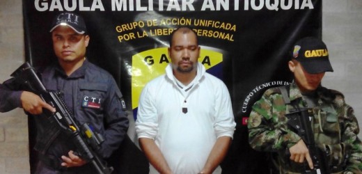 Captura Alias Cristian cabecilla del Clan %C3%9Asuga David en Antioquia. Copiar