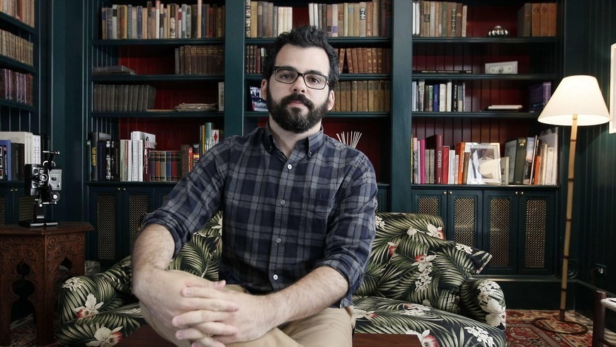 El director de cine dominicano Guillermo Zouain ofrece, hoy sábado 11 de abril de 2015, una entrevista donde comentó lo importante del festival de cine centroamericano que se lleva a cabo en Panamá. EFE