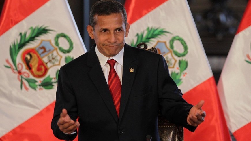 El presidente de Perú, Ollanta Humala