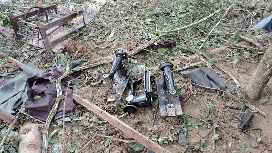 Así eran los talleres de las Farc en Vista Hermosa. Foto: Fuerza de Tarea Conjunta Omega.