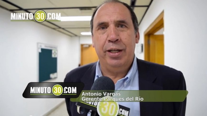 Gerente de Parques del Río, Antonio Vargas app