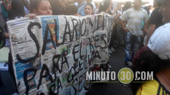 marcha fecode medellín