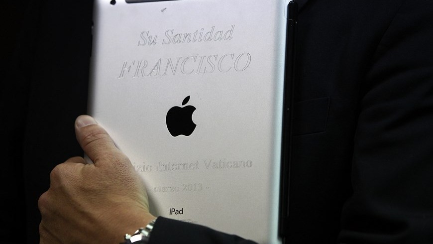 Ipad del Papa