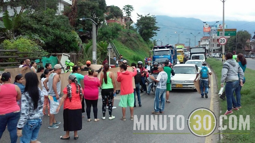 PROTESTA POR FALTA DE AGUA