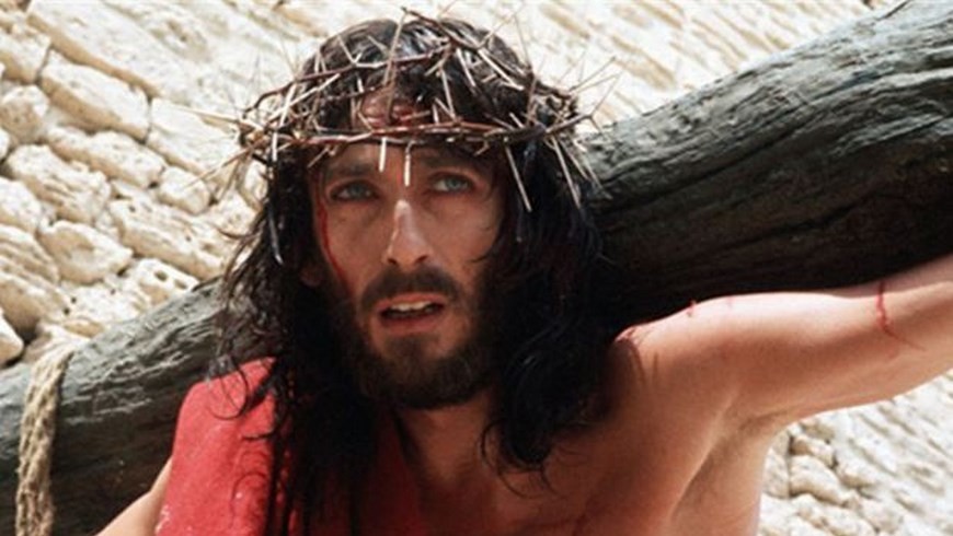 Robert Powell como Jesús de Nazareth. Cortesía.