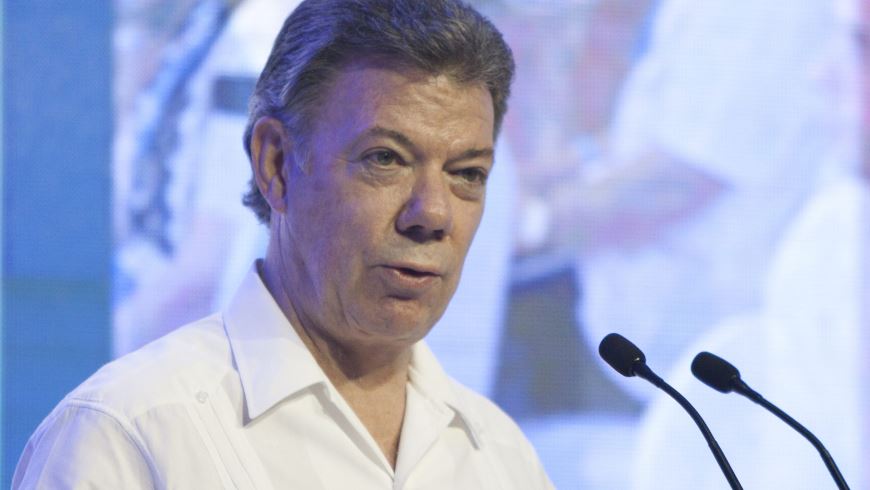 En la imagen, el presidente colombiano, Juan Manuel Santos. EFE/Archivo