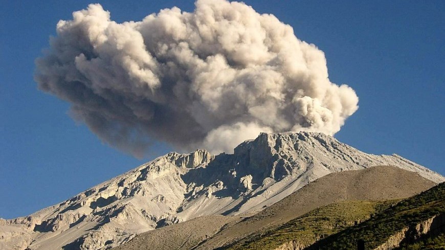 Volcan en Peru
