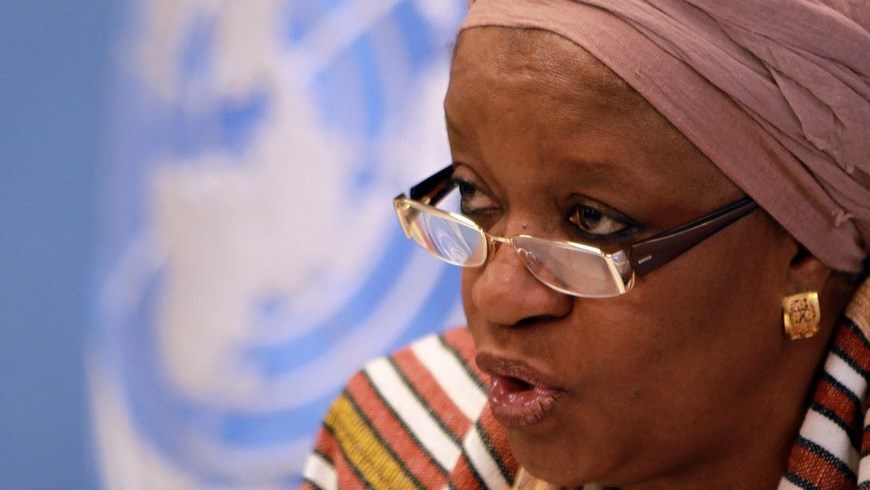 La representante especial del secretario general de la ONU sobre violencia sexual en conflictos, Zainab Hawa Bangura. EFE/Archivo