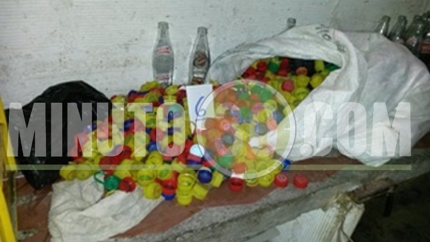 EN FOTOS: Descubierta fábrica ilegal de gaseosas en Amagá 2 Foto: policía Judicial.