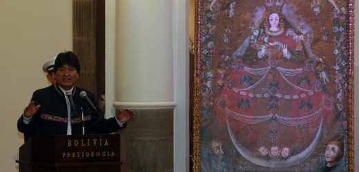 Una coleccionista de arte estadounidense devuelve a Bolivia dos pinturas barrocas robadas