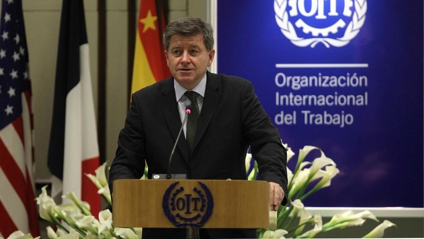 El director general de la Organización Internacional del Trabajo (OIT), Guy Ryder. EFE