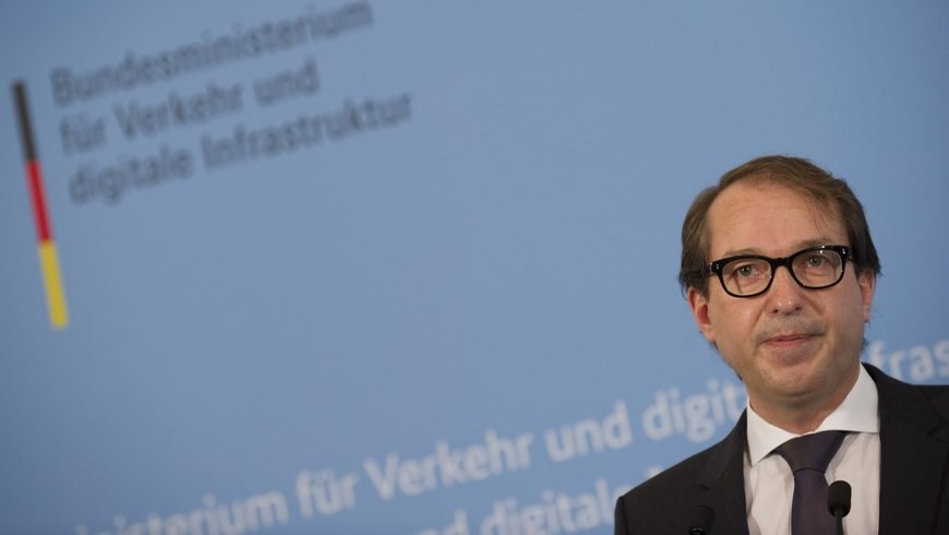 El ministro alemán de Transporte, Alexander Dobrindt. EFE