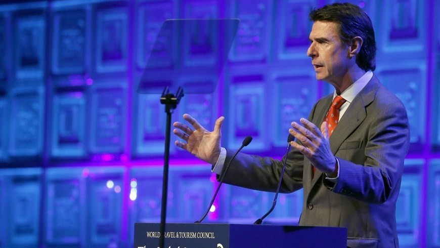 Turismo crecerá por sexto año consecutivo y más rápido que la economía mundial 1 El ministro español de Industria, Energía y Turismo, José Manuel Soria, durante su intervención en la inauguración de la XV cumbre anual de la World Travel & Tourism Council (WTTC). EFE