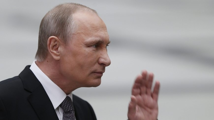 El presidente ruso, Vladímir Putin, durante una rueda de prensa el pasado jueves. EFE
