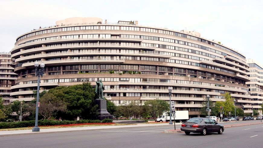 Vista del histórico edificio Watergate, en Washington. EFE/Archivo