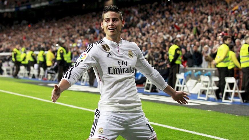 El futbolista colombiano James Rodríguez. EFE/Archivo.