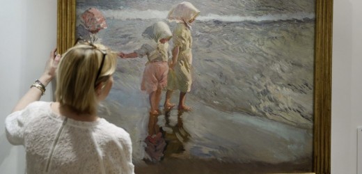 “Las tres hermanas en la playa”, de Sorolla, a subasta en Christie’s