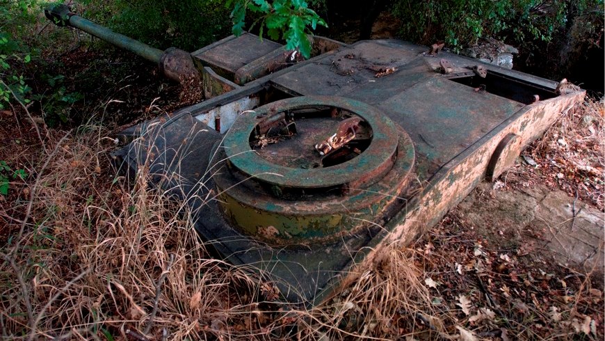 Carro de combate de la Alemania nazi "Maibach". EFE/Archivo
