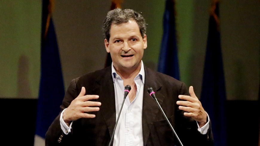 Fotografía tomada el pasado 24 de abril en la que se registró al alto comisionado para la paz de Colombia, Sergio Jaramillo, quien manifestó en Londres que por primera vez en su país se puede hablar de una paz "alcanzable". EFE/Archivo