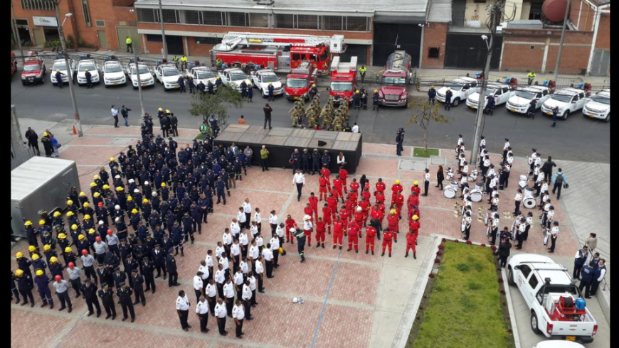 Foto: Dirección Nacional de Bomberos.