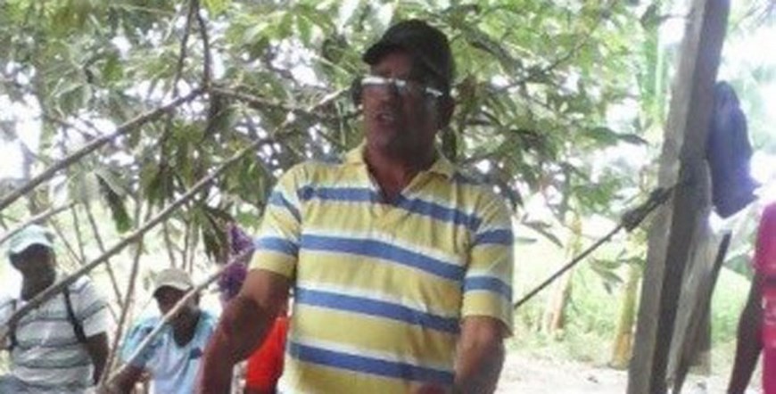 David Gaspar Peña, líder de derechos humanos asesinado en Magdalena. Foto: Cortesía.