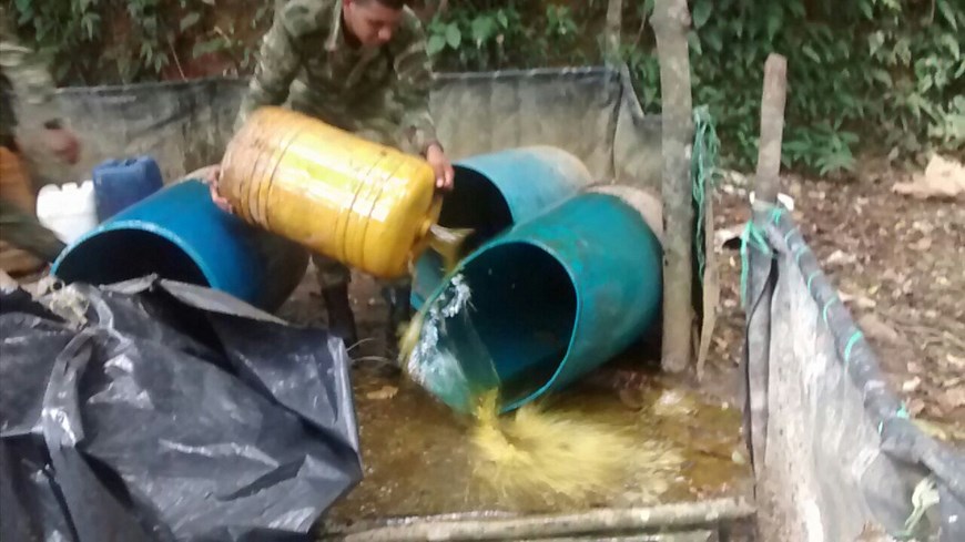 Foto: Fuerza de Tarea Nudo de Paramillo.
