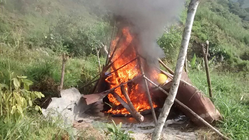 Foto: Fuerza de Tarea Nudo de Paramillo.