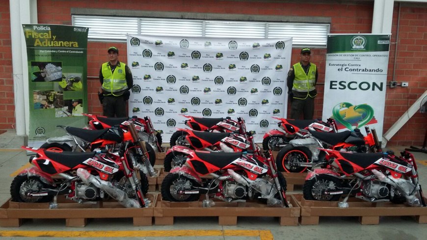 Foto: Policía Fiscal y Aduanera de Cali.