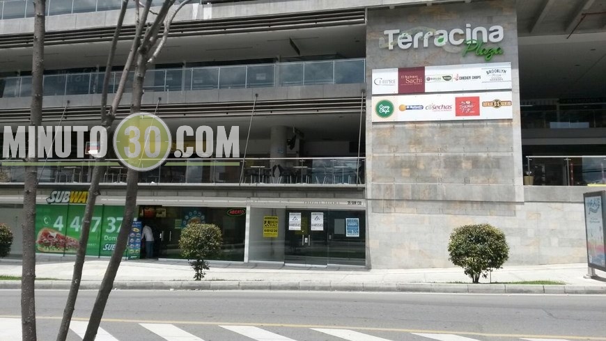 Mall de Envigado donde murió el vigilante a manos de un asaltante el día de ayer.