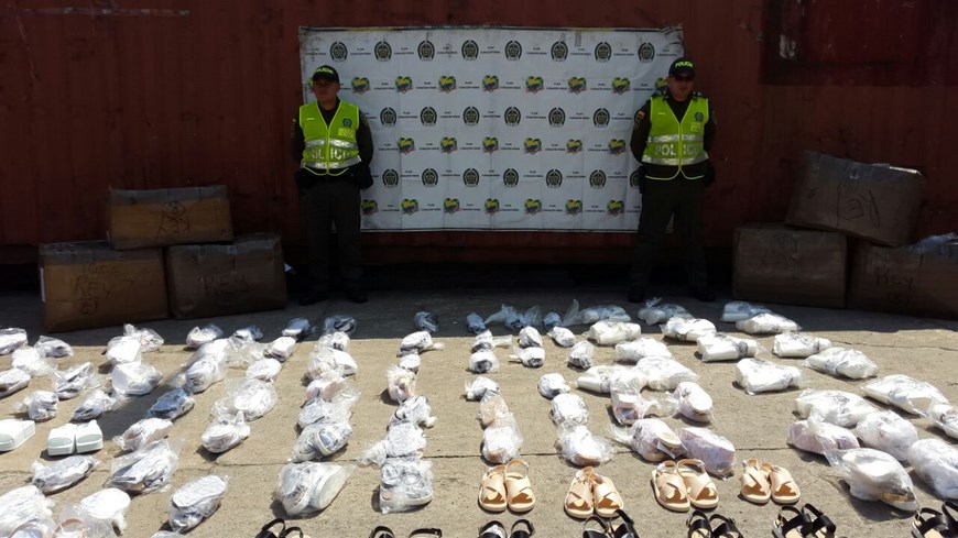 Foto: Policía Fiscal y Aduanera de Medellín.