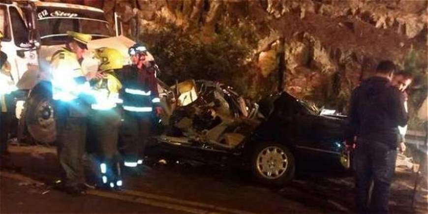 Accidente en La Calera dejó un muerto y custro heridos. Cortesía.