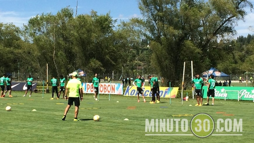 EN FOTOS: Nacional se prepara en Guarne para la remontada 7 atletico nacional entrenamiento app