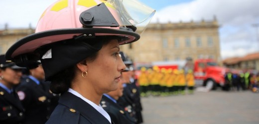 EN FOTOS: El Cuerpo de Bomberos de Bogotá cumplió 120 años.