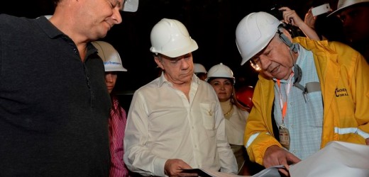 Santos anuncia que inaugurará en noviembre de 2016 el túnel de La Línea