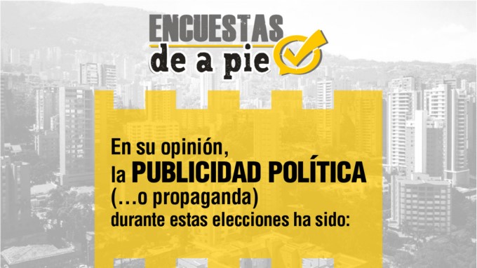La publicidad política se rajó