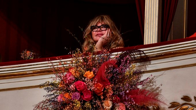 Goldie Hawn atrajo todas las miradas del Baile de la Ópera de Viena